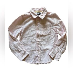 DKNY Boys Light Pink Button Down Shirt | 5